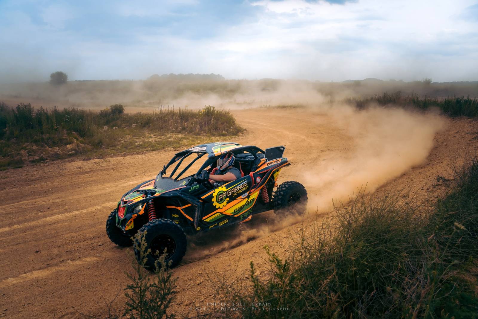 Roulez librement avec votre véhicule tout-terrain sur notre terrain privé