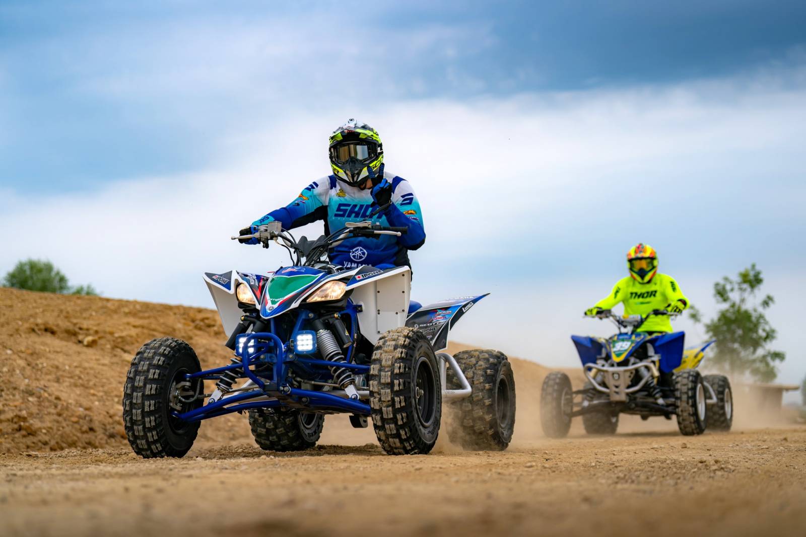 Roulez librement avec votre véhicule tout-terrain sur notre terrain privé