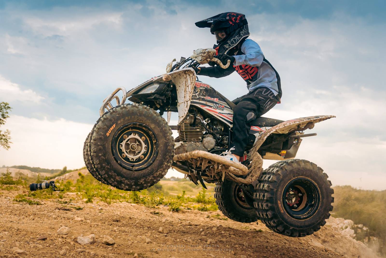 Roulez librement avec votre véhicule tout-terrain sur notre terrain privé